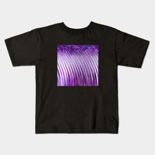 Purple Waterfalls Kids T-Shirt